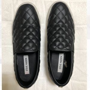 Steve Madden Ecentrcq Quilted Slip-on Sneakers